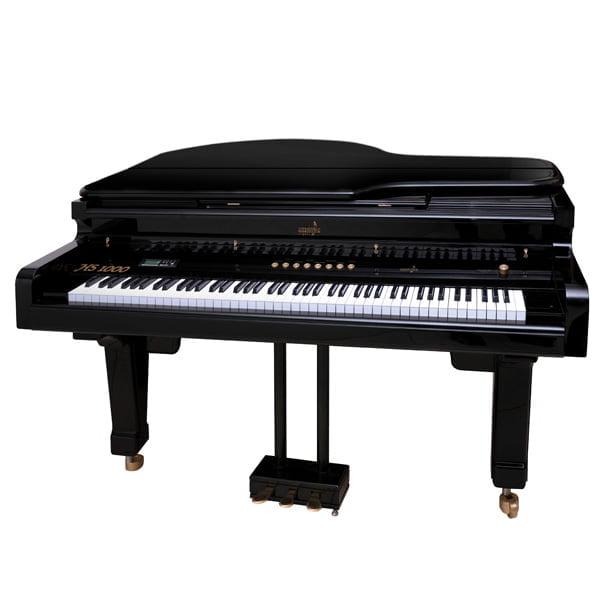 O Piano Digital Harmonia HS 1000 1,70m é um instrumento de alta qualidade, com 88 teclas sensíveis e com peso de piano acústico, 8 timbres variados, módulo USB com gravador, sistema de som potente com 1 woofer e 2 subwoofers e móvel em ¼ de cauda com caixa acústica para melhor resposta de graves. O móvel é desmontável em 3 partes para facilitar o transporte e possui saída auxiliar L/R e fone de ouvido. O piano está disponível nas cores preto laca e branco laca. Aproveite a oportunidade de adquirir um piano digital Harmonia HS-1000 por um preço imperdível e desfrute de uma experiência musical incrível.