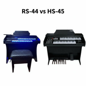 Rohnes RS-44 vs Harmonia HS-45 Lux: Comparativo de Órgãos Eletrônicos 1 Rohnes RS-44 vs Harmonia HS-45 Lux