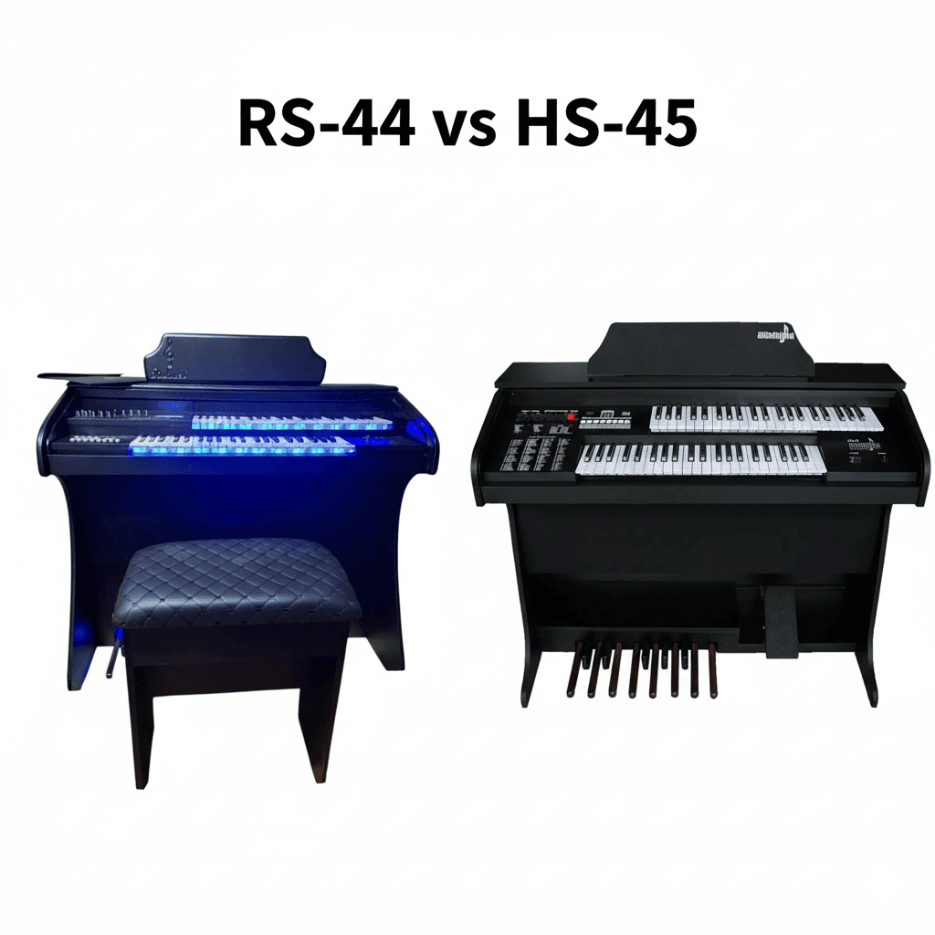 Início 62 Rohnes RS-44 vs Harmonia HS-45 Lux