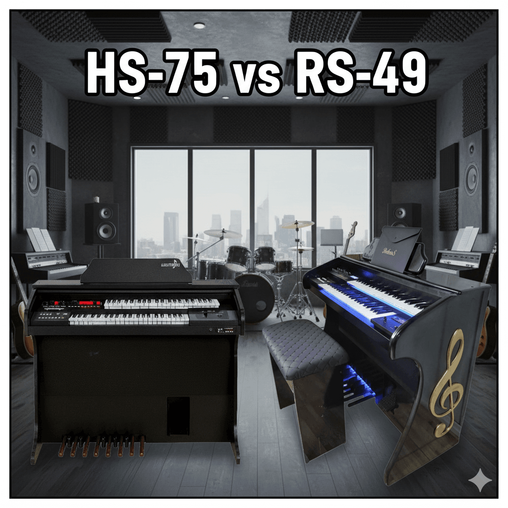 Início 61 Harmonia HS-75 vs Rohnes RS-49
