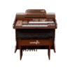 Apresentamos o órgão que vai surpreender você: órgão eletronico Harmonia HS 450! O Harmonia HS-450 é o órgão que você precisa para tocar com qualidade, versatilidade e estilo. Ele tem tudo o que você procura em um instrumento musical de alto nível. Veja só: - Teclados superior e inferior com 49 teclas cada, e pedaleira com 13 ou 20 notas, para uma ampla gama de sons e estilos - Drawbars completos no teclado superior, e 5 sons de flautas no teclado inferior, para um som rico e autêntico de órgão - 160 sons prontos em cada teclado e pedaleira, incluindo piano, harpa, cordas, metais e muito mais, para você explorar sua criatividade - 16 ritmos variados, com controle de volume, velocidade e sincronização, para você criar o clima perfeito para cada música - Efeitos incríveis, como sustain, vibrato, chorus, reverb e rotary speaker, para você adicionar dinamismo e expressividade ao seu som - Visor gráfico de 128 x 60, que mostra os sons e as funções do órgão de forma clara e intuitiva - Transposição de até 7 semitons, key click no conjunto dos drawbars e decodificador MP3 integrado, para você ter mais recursos à sua disposição - Potência de 70 watts RMS, com 2 alto-falantes de 12 polegadas e saída auxiliar para L/R e fones de ouvido, para uma qualidade sonora impecável E o melhor de tudo: você pode adquirir o órgão HS-450 por um preço imperdível! Não perca essa chance única de ter o órgão dos seus sonhos! Clique no link abaixo e faça já o seu pedido!