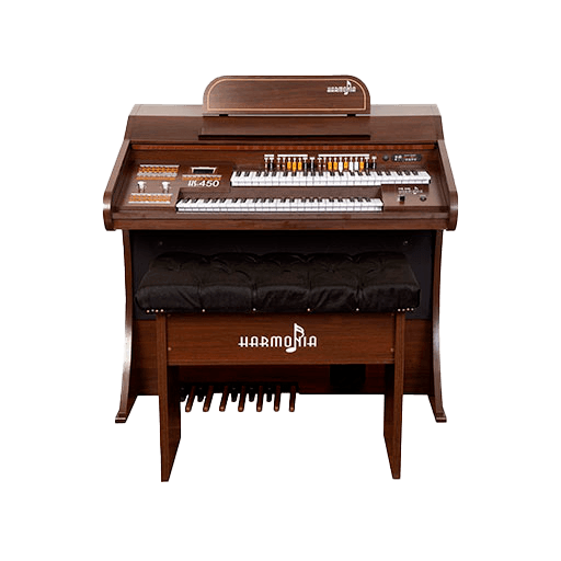 Apresentamos o órgão que vai surpreender você: órgão eletronico Harmonia HS 450! O Harmonia HS-450 é o órgão que você precisa para tocar com qualidade, versatilidade e estilo. Ele tem tudo o que você procura em um instrumento musical de alto nível. Veja só: - Teclados superior e inferior com 49 teclas cada, e pedaleira com 13 ou 20 notas, para uma ampla gama de sons e estilos - Drawbars completos no teclado superior, e 5 sons de flautas no teclado inferior, para um som rico e autêntico de órgão - 160 sons prontos em cada teclado e pedaleira, incluindo piano, harpa, cordas, metais e muito mais, para você explorar sua criatividade - 16 ritmos variados, com controle de volume, velocidade e sincronização, para você criar o clima perfeito para cada música - Efeitos incríveis, como sustain, vibrato, chorus, reverb e rotary speaker, para você adicionar dinamismo e expressividade ao seu som - Visor gráfico de 128 x 60, que mostra os sons e as funções do órgão de forma clara e intuitiva - Transposição de até 7 semitons, key click no conjunto dos drawbars e decodificador MP3 integrado, para você ter mais recursos à sua disposição - Potência de 70 watts RMS, com 2 alto-falantes de 12 polegadas e saída auxiliar para L/R e fones de ouvido, para uma qualidade sonora impecável E o melhor de tudo: você pode adquirir o órgão HS-450 por um preço imperdível! Não perca essa chance única de ter o órgão dos seus sonhos! Clique no link abaixo e faça já o seu pedido!