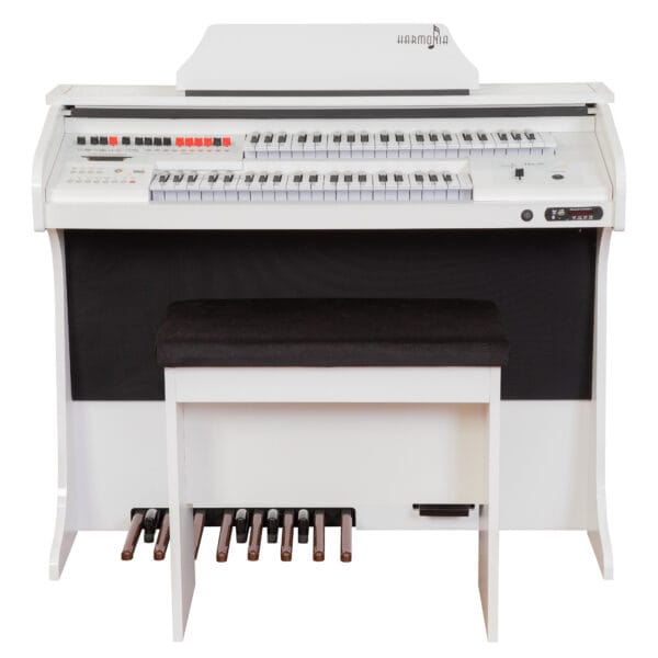 Órgão Eletronico Harmonia HS 75, o modelo ideal para tocar os hinos CCB com emoção e harmonia.