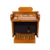Órgão Eletrônico Harmonia HS 900 Orquestra 2 O órgão eletronico Harmonia HS 900 Orquestra é um instrumento sofisticado e inovador, que oferece uma experiência musical única. Com 61 teclas na parte superior e 44 teclas na parte inferior, você pode tocar com precisão e versatilidade diversos gêneros musicais. O órgão possui 8 timbres de órgão e 8 timbres de orquestra, que podem ser combinados e selecionados facilmente no painel. Você também pode gravar e reproduzir suas performances com o módulo USB integrado, que garante uma fidelidade sonora impressionante. O órgão musical Harmonia HS-900 Orquestra tem um sistema de som potente, com 2 woofers e 2 subwoofers, que proporcionam uma potência de 120 watts e uma resposta de graves excelente. O móvel do órgão é em estilo clássico, com caixa acústica integrada, e está disponível nas cores verniz natural, preto alto brilho e branco alto brilho. O móvel é desmontável em 3 partes, facilitando o transporte e a montagem. O órgão também possui pedaleira extendida com 20 notas, 3 pedais para efeitos e saída auxiliar L/R e fone de ouvido, para você conectar outros dispositivos ou tocar sem incomodar os vizinhos. Não perca tempo e adquira já o seu órgão musical Harmonia HS-900 Orquestra, o melhor custo-benefício do mercado. Aproveite as condições especiais de pagamento e entrega rápida para todo o Brasil. Compre agora e garanta a sua satisfação musical.