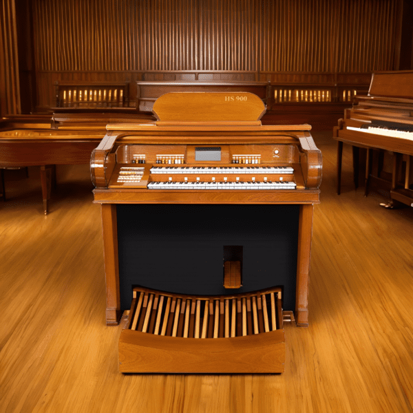 O órgão eletronico Harmonia HS 900 Orquestra é um instrumento sofisticado e inovador, que oferece uma experiência musical única. Com 61 teclas na parte superior e 44 teclas na parte inferior, você pode tocar com precisão e versatilidade diversos gêneros musicais. O órgão possui 8 timbres de órgão e 8 timbres de orquestra, que podem ser combinados e selecionados facilmente no painel. Você também pode gravar e reproduzir suas performances com o módulo USB integrado, que garante uma fidelidade sonora impressionante. O órgão musical Harmonia HS-900 Orquestra tem um sistema de som potente, com 2 woofers e 2 subwoofers, que proporcionam uma potência de 120 watts e uma resposta de graves excelente. O móvel do órgão é em estilo clássico, com caixa acústica integrada, e está disponível nas cores verniz natural, preto alto brilho e branco alto brilho. O móvel é desmontável em 3 partes, facilitando o transporte e a montagem. O órgão também possui pedaleira extendida com 20 notas, 3 pedais para efeitos e saída auxiliar L/R e fone de ouvido, para você conectar outros dispositivos ou tocar sem incomodar os vizinhos. Não perca tempo e adquira já o seu órgão musical Harmonia HS-900 Orquestra, o melhor custo-benefício do mercado. Aproveite as condições especiais de pagamento e entrega rápida para todo o Brasil. Compre agora e garanta a sua satisfação musical.