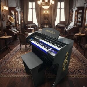 Conheça o órgão digital custo benefício mais moderno: o Órgão Eletrônico Lumiere Alpha 3 Preto Brilho, na promoção + brindes