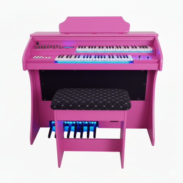 Orgão Eletronico RS 44 Rosa Pink