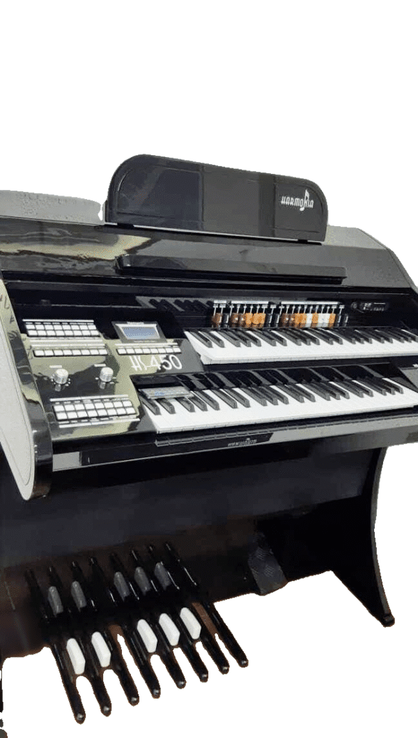Apresentamos o órgão que vai surpreender você: o Órgão Eletrônico Harmonia HS450 Preto!