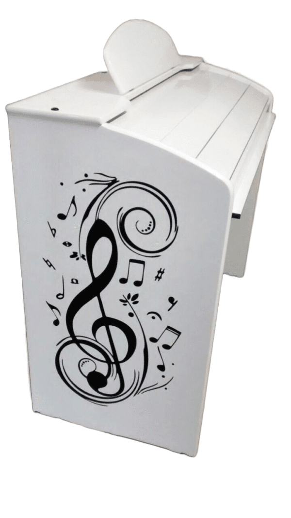 Com recursos fantásticos, o Órgão Eletronico Yahalom Supreme possui conexão Wi-Fi com a internet via smartphone, entrada USB para pen drive, iPod e MP3, auto falantes expostos com design diferente, visor de LCD em cristal líquido, botões soft-touch, sistema multimídia integrado, designer moderno com clave de sol na lateral e muito mais. Com 30 sons diferentes de órgão e vários outros sons como de piano digital, ele também conta com lateral larga com desenho da clave de sol, banqueta baú almofadada e sistema digital e analógico Draw Bar. Com 44 notas no teclado superior, 44 notas no teclado inferior e polifonia Draw Bar de 7 canais lower e 7 canais Upper, além de 100 timbres de pedaleira e 100 sons diferentes, este órgão tem tudo o que você precisa. Com conectores para fone de ouvido e auxiliar out, ele permite que você o conecte diretamente em amplificadores em igrejas. Com 32 ritmos e variações com auto-acompanhamento, amplificador alternado de 110v, 220v, 50/60h2 BIVOLT e auto-falantes super potentes com 500 Watts de potência, o Magnifc Supreme é a escolha perfeita para quem quer qualidade e excelência musical. *Adquira agora em até 15x no boleto.*