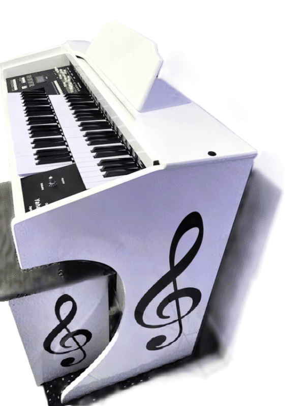 Apresentando o Órgão Eletronico Yahalom Evolution: uma obra-prima musical que vai encantar seus sentidos e elevar sua experiência sonora a patamares surpreendentes! Com um design elegante e recursos avançados, este órgão eletrônico foi projetado para atender aos desejos dos músicos mais exigentes. Sinta-se envolvido por uma performance musical imersiva com o Evolution. Com um visor de LCD em cristal líquido, você terá total controle e precisão em suas configurações, tornando cada nota uma obra de arte. O sistema multimídia integrado leva sua experiência musical a um novo nível. Explore os 30 sons diferentes de órgão, além de uma ampla variedade de timbres, incluindo piano digital. Deixe sua criatividade fluir e descubra novos horizontes musicais. Desfrute de total conforto com a banqueta baú almofadada, projetada para oferecer suporte e ainda proporcionar espaço para guardar seus hinos e métodos musicais preferidos. Com o sistema digital e analógico Draw Bar, você terá controle total sobre a sonoridade do órgão. Os teclados superior e inferior com 44 notas cada oferecem uma extensão musical incrível, permitindo que você explore todo o seu potencial artístico. A pedaleira com 13 notas e seus 100 timbres exclusivos proporcionam uma experiência de tocar completa. Conecte facilmente o Evolution a amplificadores de igrejas e desfrute de um som potente e envolvente. Com 100 sons diferentes no teclado superior "UPPER" e 100 timbres "PRESET'S GM" selecionáveis, você terá uma gama de possibilidades musicais à sua disposição. Os controles de Draw Bar ajustáveis permitem personalizar o som de acordo com suas preferências. Experimente a função DUAL VOICE, que permite que os preset's toquem em conjunto com a registração, adicionando camadas de profundidade e expressão à sua música. Os efeitos especiais, como sustain, vibrato e balanço, proporcionam uma sonoridade rica e autêntica. Com 32 ritmos e variações com auto-acompanhamento, você terá uma orquestra completa ao seu alcance. Liberte sua criatividade e explore novos estilos musicais com facilidade. O Evolution vem com um amplificador alternado de 110v/220v, garantindo que você possa desfrutar de sua música em qualquer lugar. Com alto-falantes super potentes de 500 Watts, cada nota ganha vida com clareza e potência impressionantes. E como um brinde especial, o Evolution apresenta uma linda iluminação de LED azul por baixo do painel, adicionando um toque de elegância e sofisticação ao seu ambiente musical. Adquira agora o Órgão Evolution e mergulhe em uma experiência musical incomparável. Aproveite nossa oferta exclusiva de parcelamento em até 15 vezes no boleto e transforme seus sonhos musicais em realidade. Eleve sua música a novos patamares de excelência com o Evolution.