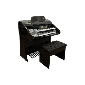 Apresentamos o órgão que vai surpreender você: o Órgão Eletrônico Harmonia HS450 Preto!