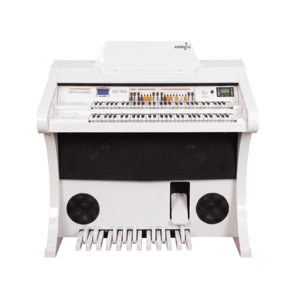 Conheça o Órgão Eletrônico Harmonia HS500 Branco, o órgão que vai transformar sua música!