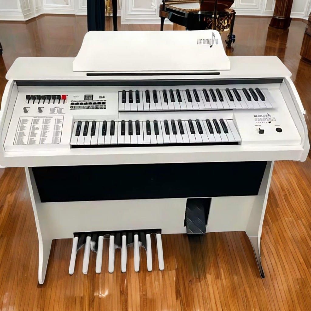 Órgão Eletrônico Harmonia HS45 Lux Branco