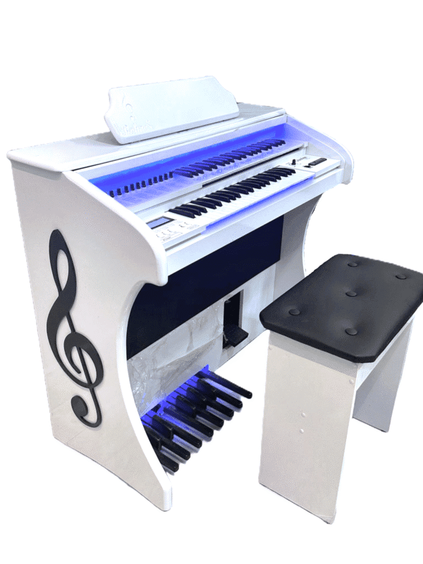 O Órgão Eletrônico Rohnes Celestion Plus é o órgão que você sempre sonhou em ter. Ele tem tudo o que você precisa para tocar com qualidade, estilo e praticidade.