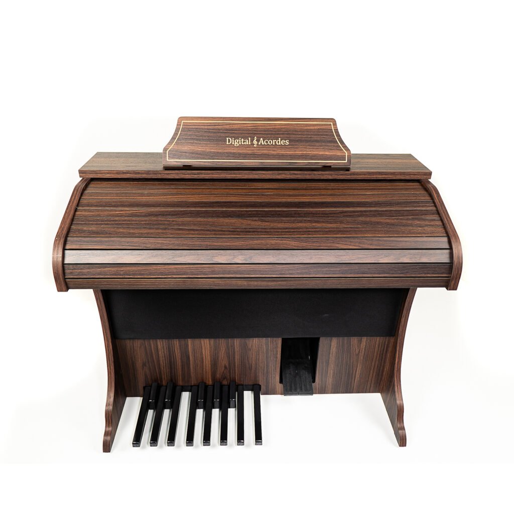 O Órgão Eletrônico Digital Acordes 2D é a escolha perfeita para músicos que buscam um instrumento de alta qualidade, versátil e com um som excepcional. Com suas avançadas funcionalidades e design elegante, o 2D é ideal para igrejas, apresentações ao vivo e estudos musicais.