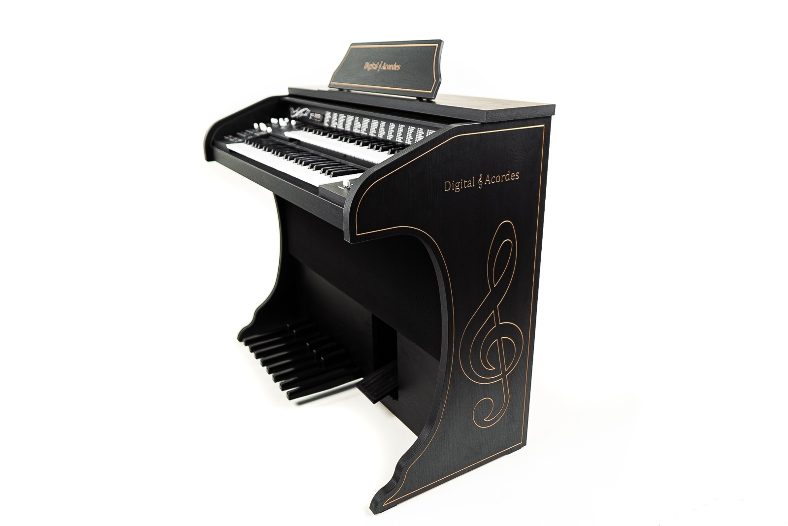 Início 29 O Órgão Eletrônico Digital Acordes AC 300 Infinity é a escolha ideal para músicos exigentes que buscam qualidade sonora, versatilidade e durabilidade. Com suas avançadas características e design elegante, o AC 300 é perfeito para igrejas, apresentações ao vivo e estudos musicais.