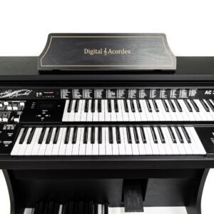 O Órgão Eletrônico Digital Acordes AC 300 Preto Fosco é a escolha ideal para músicos exigentes que buscam qualidade sonora, versatilidade e durabilidade. Com suas avançadas características e design elegante, o AC 300 é perfeito para igrejas, apresentações ao vivo e estudos musicais.