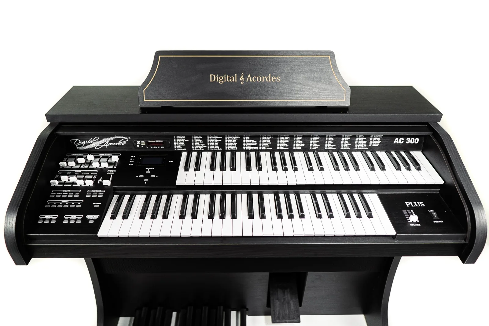 O Órgão Eletrônico Digital Acordes AC 300 Preto Fosco é a escolha ideal para músicos exigentes que buscam qualidade sonora, versatilidade e durabilidade. Com suas avançadas características e design elegante, o AC 300 é perfeito para igrejas, apresentações ao vivo e estudos musicais.