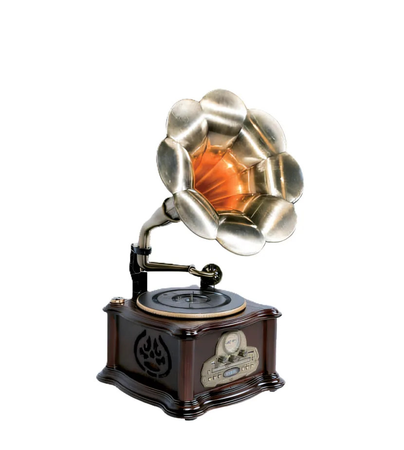 Início 28 Reviva os bons e velhos tempos com um toque de modernidade! O Gramophone Digital Acordes RP013C combina o visual clássico retrô com a tecnologia atual para oferecer a melhor experiência sonora.