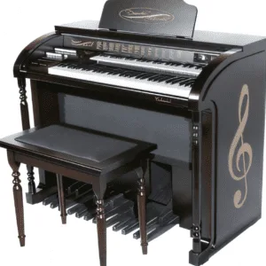 O Órgão Eletrônico Digital Acordes Colonial Acetinado é um instrumento de alta qualidade, projetado para proporcionar uma experiência musical superior. Ideal para músicos exigentes, este órgão combina tecnologia avançada com um design elegante e funcional.