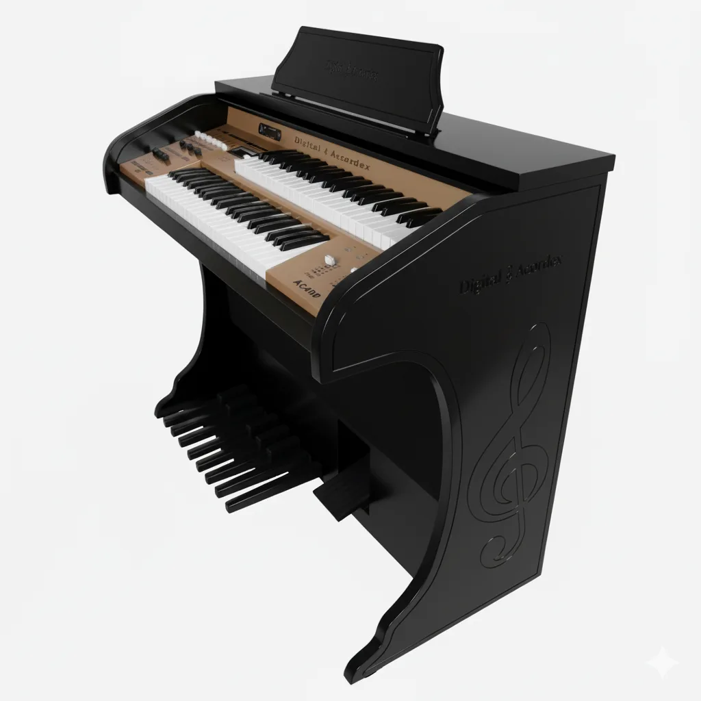Início 29 O Órgão Eletrônico Digital Acordes AC 400 Preto Fosco é a escolha perfeita para músicos que buscam um instrumento versátil e de alta qualidade.