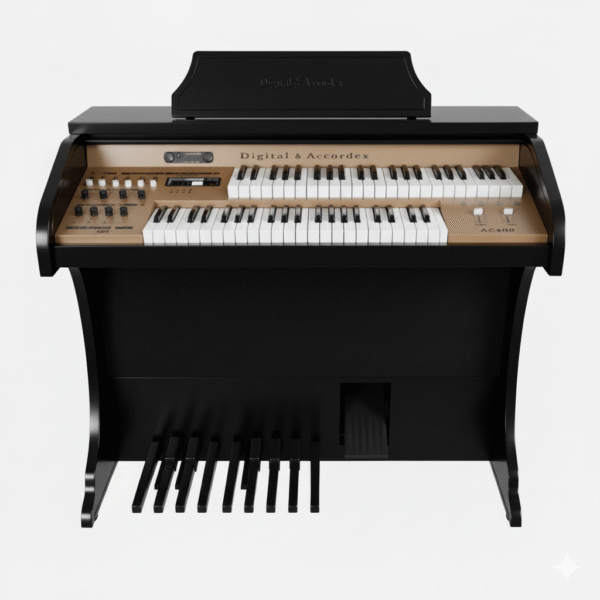 O Órgão Eletrônico Digital Acordes AC 400 Preto Fosco