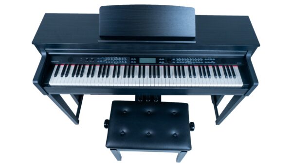 O Piano Digital Acordes DP 740K é uma escolha sofisticada para músicos que buscam um instrumento de alta qualidade com funcionalidades avançadas e um design elegante. Este piano digital oferece uma vasta gama de recursos que aprimoram tanto a prática quanto a performance, ideal para músicos de todos os níveis.