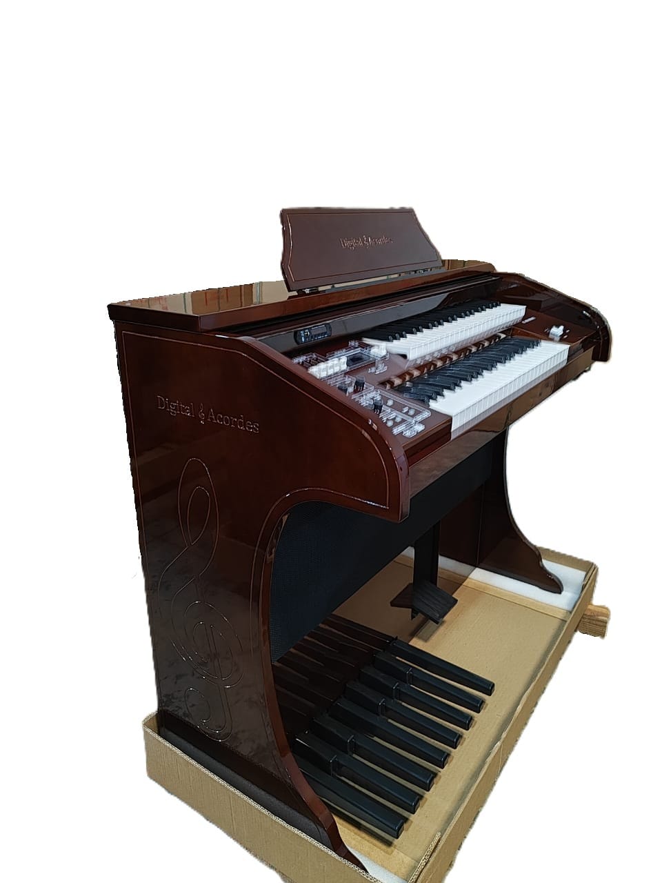 O Órgão Eletrônico Digital Acordes AC 400 Imbuia Alto Brilho é a escolha perfeita para músicos que buscam um instrumento versátil e de alta qualidade. Ideal para diversas aplicações, desde performances ao vivo até práticas em casa, este órgão oferece uma ampla gama de recursos para aprimorar sua experiência musical.