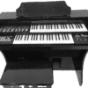 Apresentamos Órgão musical Liz Plus preto Brilho, o órgão que vai encantar você! O Rohnes Liz Plus é o órgão que você precisa para tocar com qualidade e estilo. Veja o que ele oferece: - Som de alta qualidade, com 150 Watts de potência e efeitos especiais incríveis - Design diferenciado, que combina com qualquer ambiente e deixa sua sala mais bonita - Tecnologia avançada, com 127 timbres no teclado superior, inferior e pedaleira, 16 tipos de ritmo e AutoBass - Versatilidade, com 44 notas nos teclados superior e inferior, 13 notas na pedaleira e 3 memórias de registração - Durabilidade, com gabinete 100% MDF e acabamento em PVC - Variedade, com várias cores disponíveis para você escolher a que mais combina com seu estilo E o melhor de tudo: cobrimos qualquer oferta da concorrência! Não perca essa chance única de adquirir o órgão eletrônico Rohnes Liz Plus