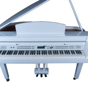 O Piano Digital Acordes Cauda Grand 5100 é um instrumento de alta performance, projetado para músicos exigentes que buscam qualidade sonora, versatilidade e funcionalidades avançadas. Ideal tanto para estudo quanto para performances profissionais, o Grand 510 combina tecnologia de ponta com a elegância de um piano de cauda.