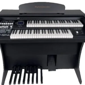 Descubra o poder e a versatilidade do Órgão Eletrônico Digital Acordes Classic Preto, uma verdadeira obra-prima para músicos exigentes. Ideal para apresentações ao vivo, cultos e ensaios, este órgão oferece uma combinação perfeita de som de alta qualidade e funcionalidades avançadas.