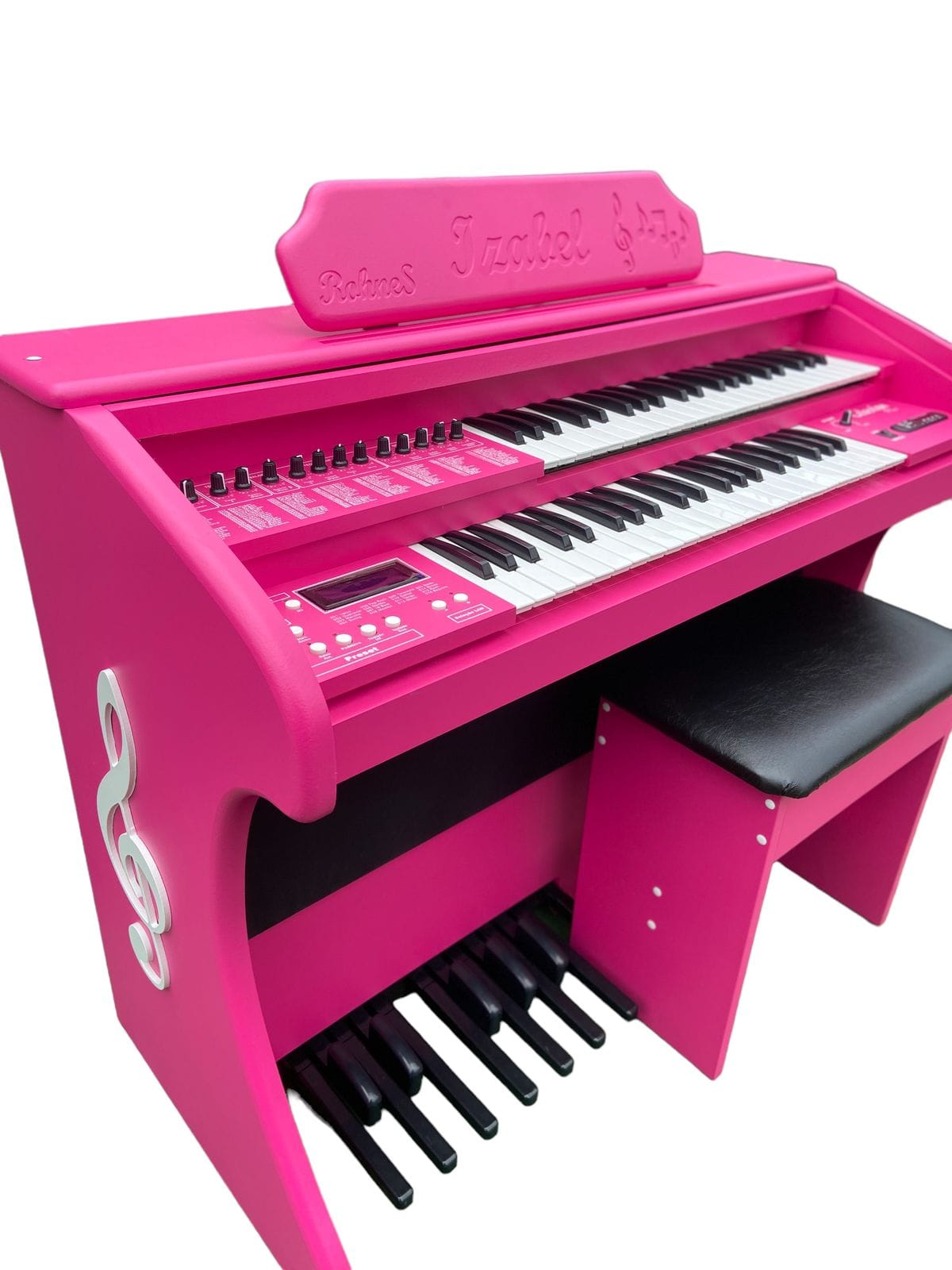 Início 32 O Órgão Eletrônico Infantil Celestion Kids é o órgão infantil perfeito para introduzir as crianças e adolescentes no mundo da música! Projetado com a combinação ideal de funcionalidades avançadas e um design adequado para os jovens, este órgão é uma excelente escolha para incentivar o aprendizado e a diversão musical.