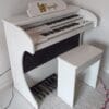 Órgão Eletrônico Organista branco