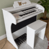 Órgão Eletrônico Organista Série Ouro branco