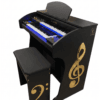 O Órgão Eletrônico Lumiere Alpha 3 Preto Fosco é o melhor instrumento musical que levará sua performance a novos patamares.