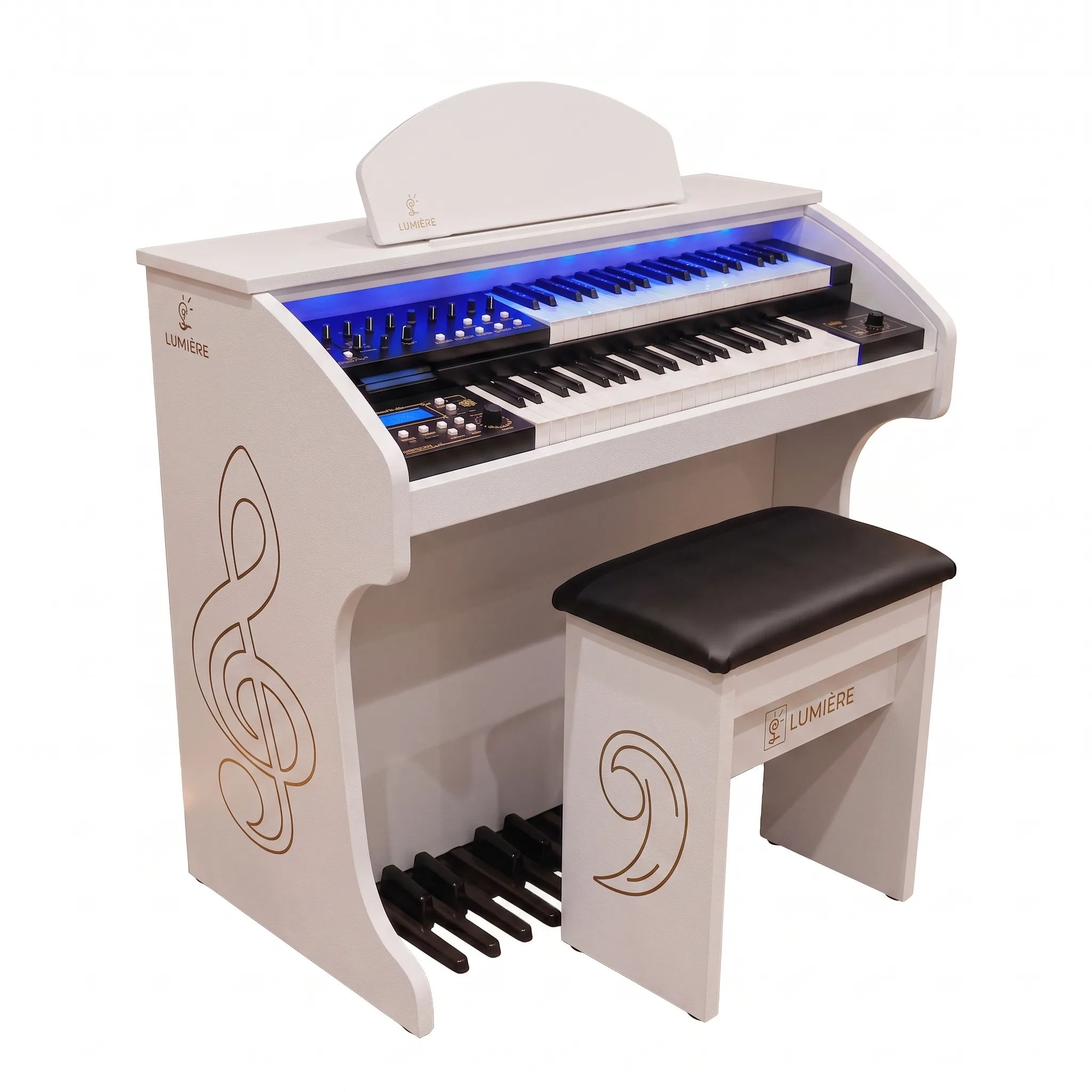 Início 24 O Órgão Eletrônico Lumiere Alpha 3 Rosé é o melhor instrumento musical que levará sua performance a novos patamares.