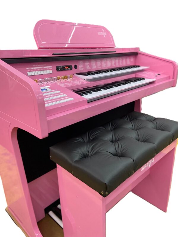 Com o Órgão Eletronico Harmonia HS 95 Rosa, você poderá mergulhar em um mundo de sons ricos e vibrantes que elevarão a sua música a um novo patamar!