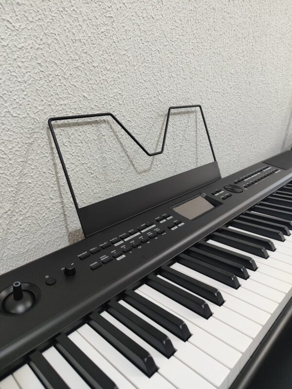 O Piano Digital Portátil Slim Medeli é um instrumento compacto e elegante, perfeito para músicos de todos os níveis. Com 88 teclas de ação graduada, este piano oferece uma experiência de toque autêntica, semelhante à de um piano acústico, mas em um formato muito mais acessível e fácil de transportar.