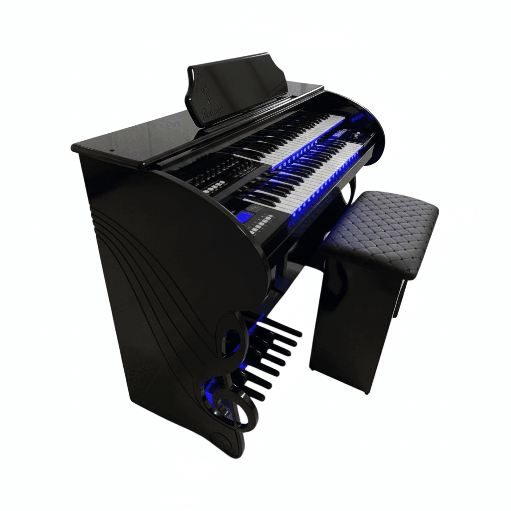 Órgão Eletrônico Rohnes RS-80 1 Órgão Eletrônico Rohnes RS-80