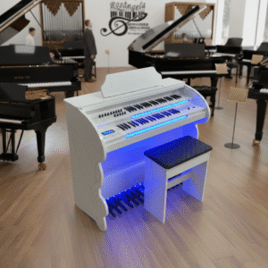 Órgão Eletrônico Rohnes RS 40 Branco: Versatilidade e Performance para Músicos de Todos os Níveis