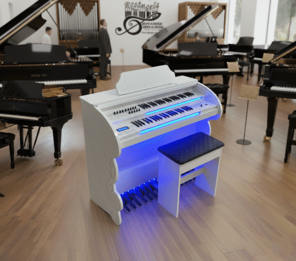 Órgão Eletrônico Rohnes RS 40 Branco 1 Órgão Eletrônico Rohnes RS 40 Branco: Versatilidade e Performance para Músicos de Todos os Níveis
