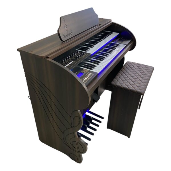 Órgão Eletrônico Rohnes RS 40 Marrom: Versatilidade e Performance para Músicos de Todos os Níveis