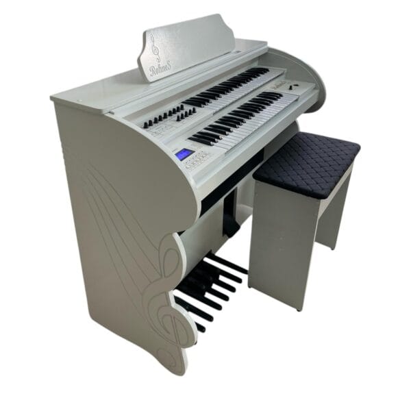 Órgão Eletrônico Rohnes RS 40 Branco