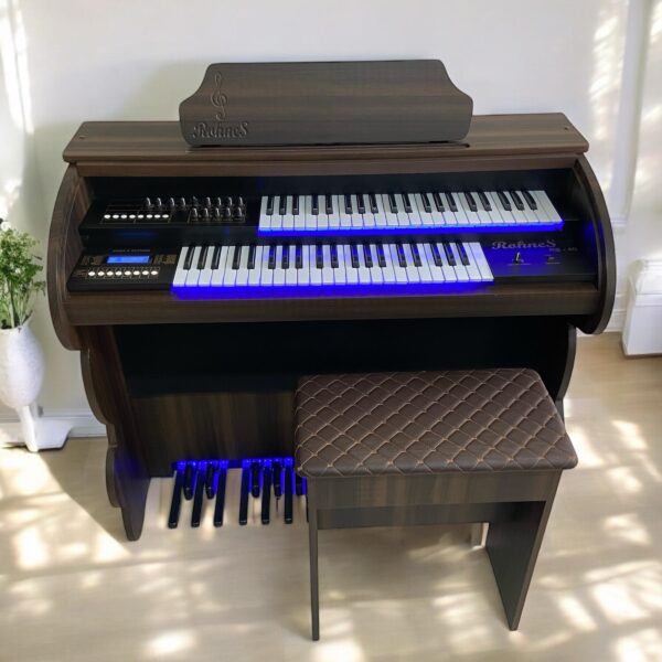 Órgão Eletrônico Rohnes RS 40 Marrom: Versatilidade e Performance para Músicos de Todos os Níveis