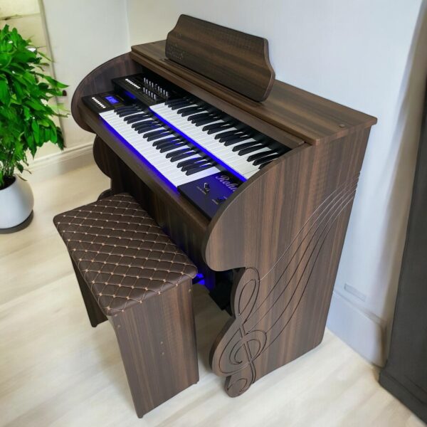 Órgão Eletrônico Rohnes RS 40 Marrom: Versatilidade e Performance para Músicos de Todos os Níveis