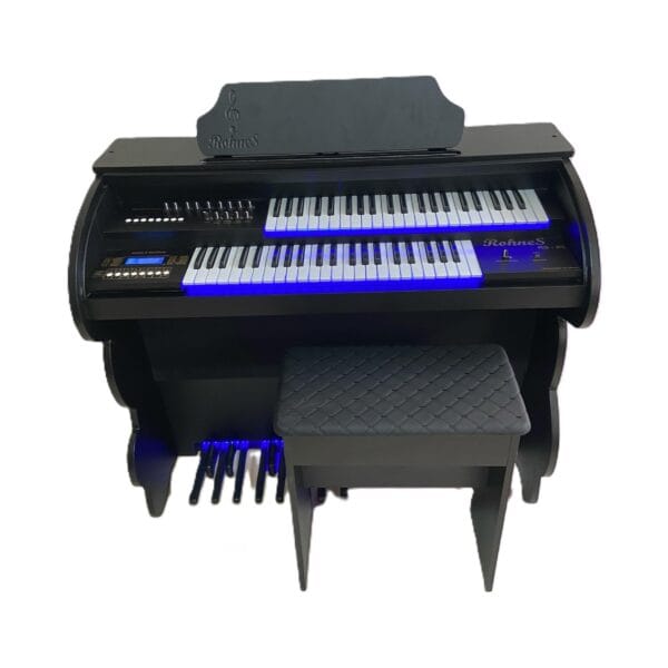 Órgão Eletrônico Rohnes RS 40 preto: Versatilidade e Performance para Músicos de Todos os Níveis