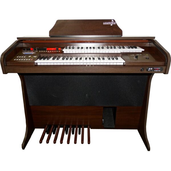 O Órgão Eletrônico Harmonia HS-75 Marrom é um órgão musical compacto, mas que possui todos os recursos necessários que uma organista precisa para expressar sua arte.