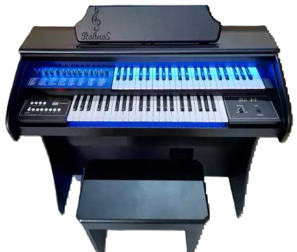 Conheça o Órgão Eletrônico Rohnes RS-44 Preto Fosco, o órgão custo benefício ideal para iniciantes!