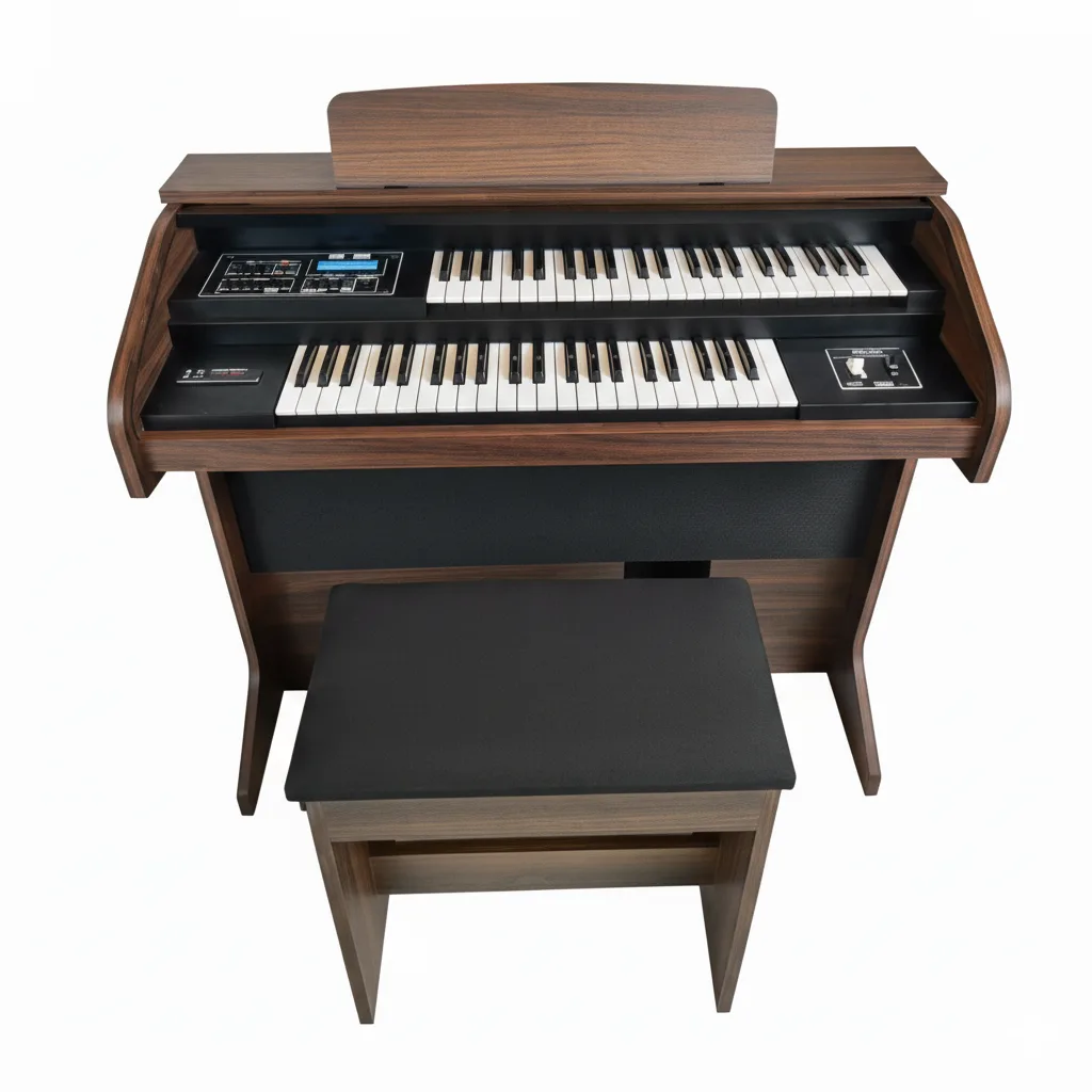 O Órgão Eletrônico Digital Acordes Dream combina tradição e tecnologia. Com timbres realistas, múltiplos ritmos e conectividade moderna, é ideal para igrejas, músicos e estudantes.