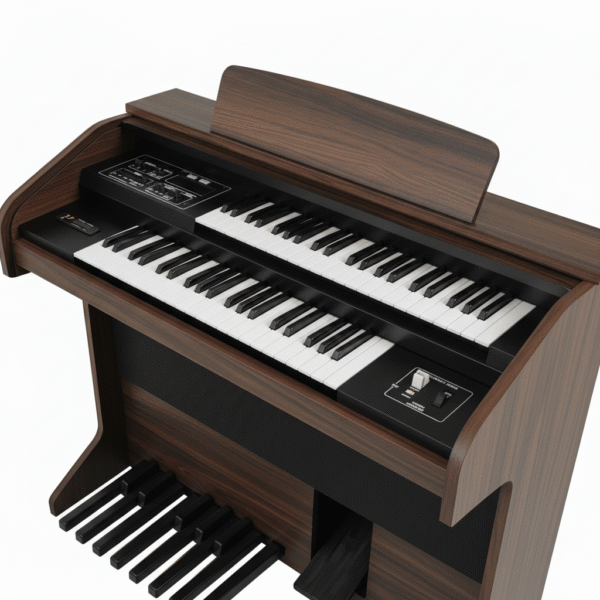 O Órgão Eletrônico Digital Acordes Dream combina tradição e tecnologia. Com timbres realistas, múltiplos ritmos e conectividade moderna, é ideal para igrejas, músicos e estudantes.